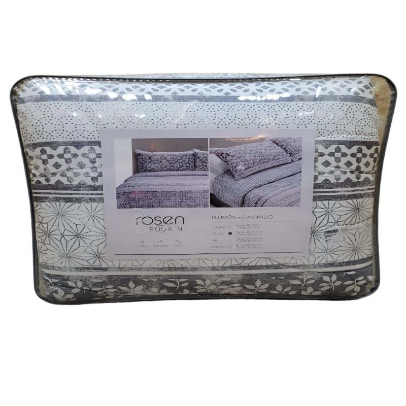 PLUMON ESTAMPADO ROSEN 2 PLAZAS KAIRI