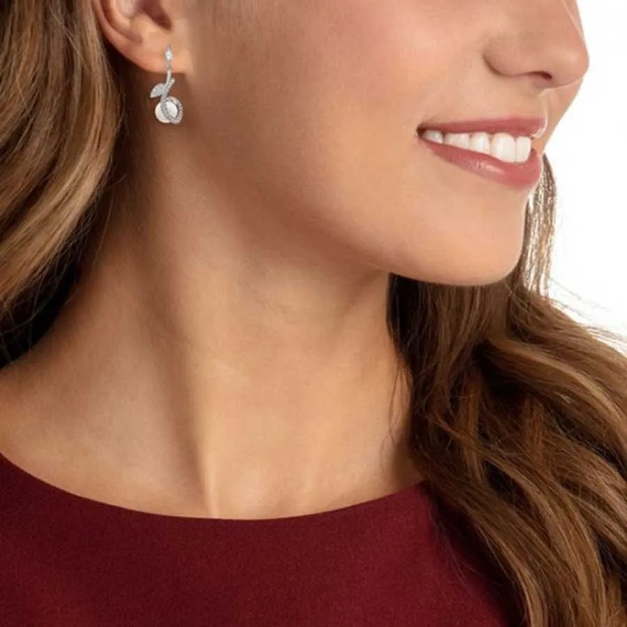 Pendientes de Plata con Cristales Swarovski 5412639