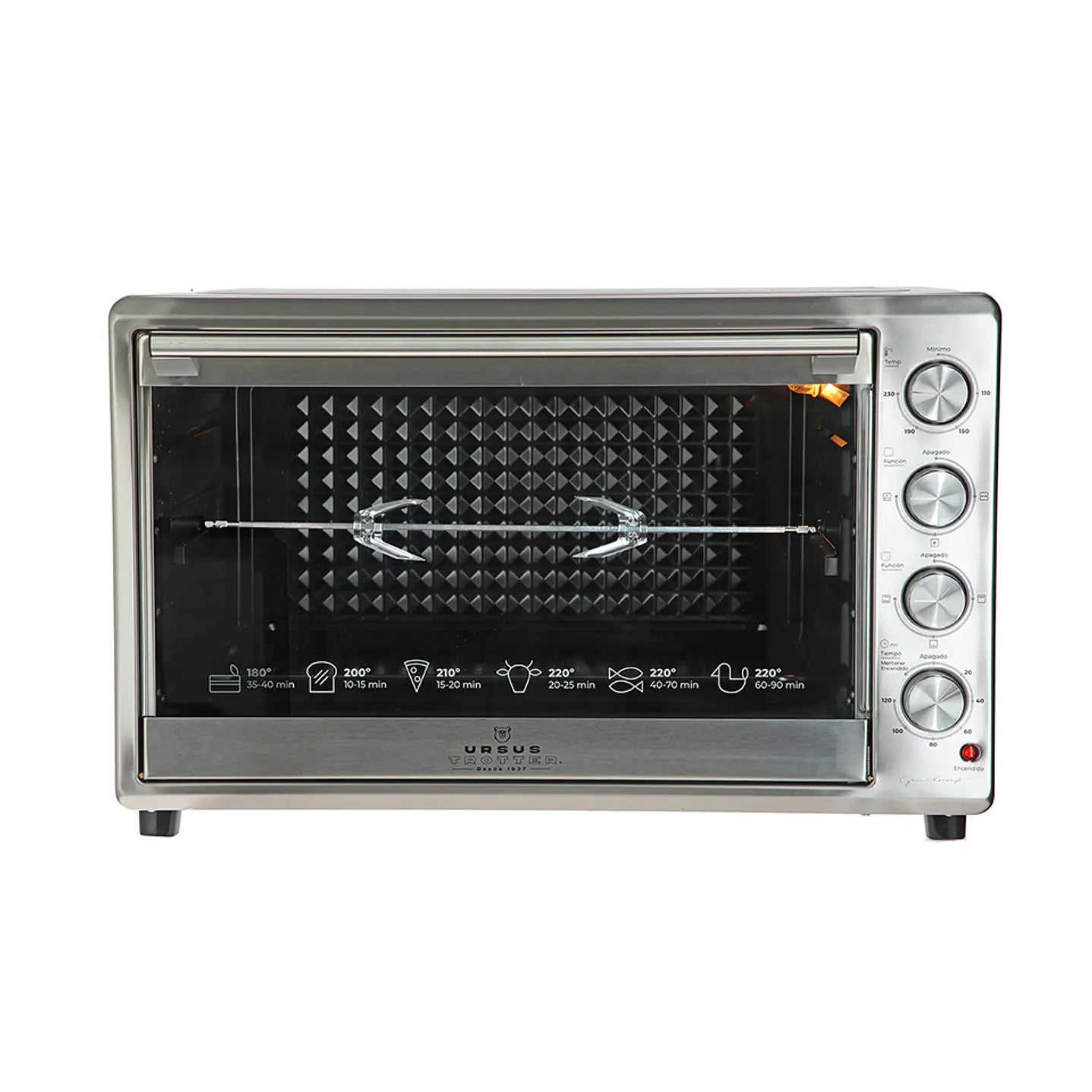 Horno Eléctrico Ursus Trotter UT-BACKOFEN PRO-I 100 Litros