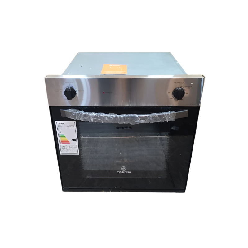 HORNO EMPOTRABLE MADEMSA M SPAZIO 110A INOX 66 LTS
