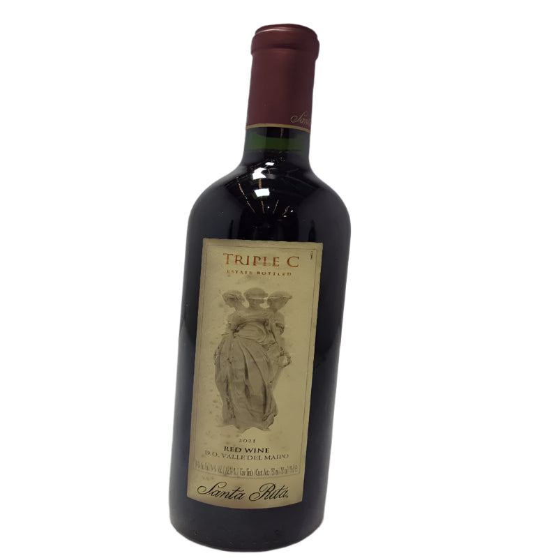 Vino Tinto Triple C Santa Rita Red Wine Valle Del Maipo 750 Ml 1 Botella 2021