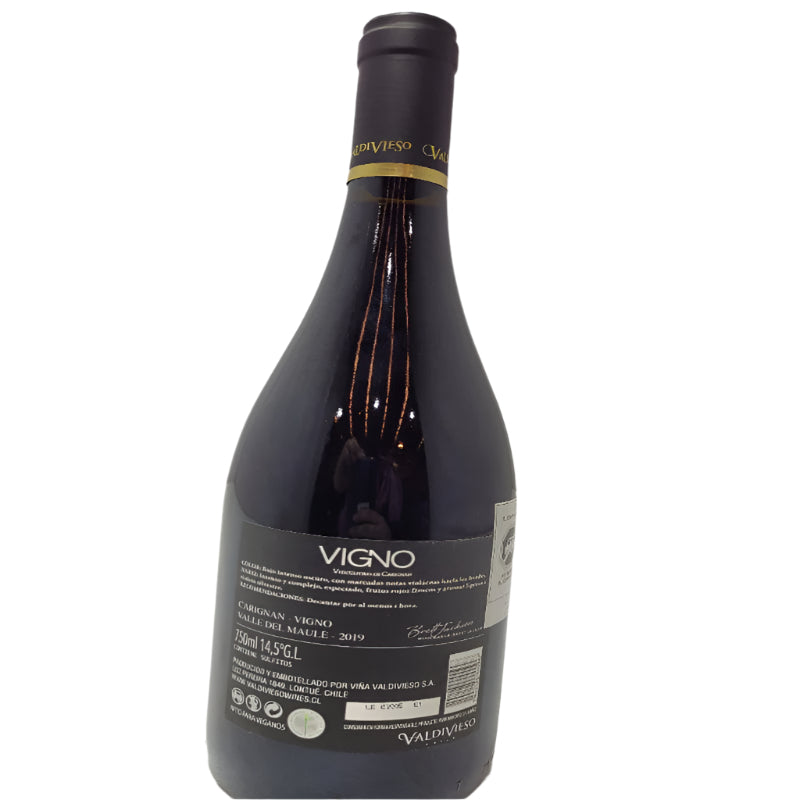 Vino Tinto Valdivieso Carignan Valle Del Maule 750 Ml 1 Botella 2019