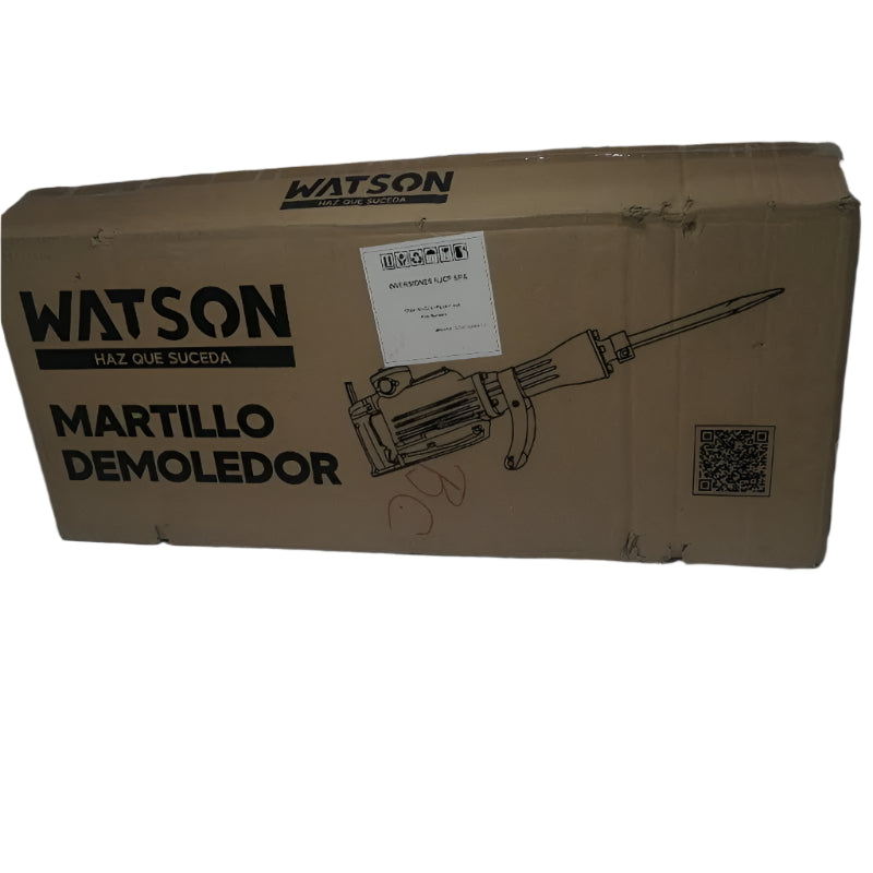 MARTILLO DEMOLEDOR WATSON CANGO + CINCELES 13.8 KG