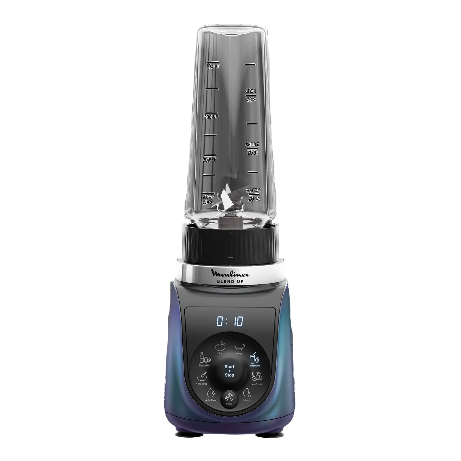 Licuadora Personal Moulinex Blend Up Negro 700+400 Ml