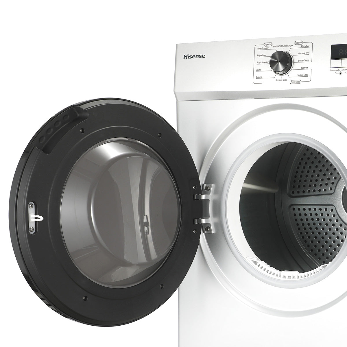 Secadora Hisense DV1W1001UW 10 kg, Blanco