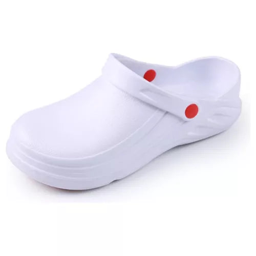 Zapatos De Seguridad De Cocina M-Boya Chef Blanco