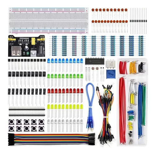 Kit Componentes Electronicos Para Arduino Generico Uno Raspberry Pi