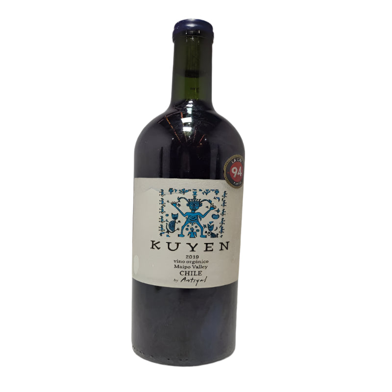 Vino Organico Kuyen Antiyal Ensamblaje Tinto Maipo Valley 750ml 2019