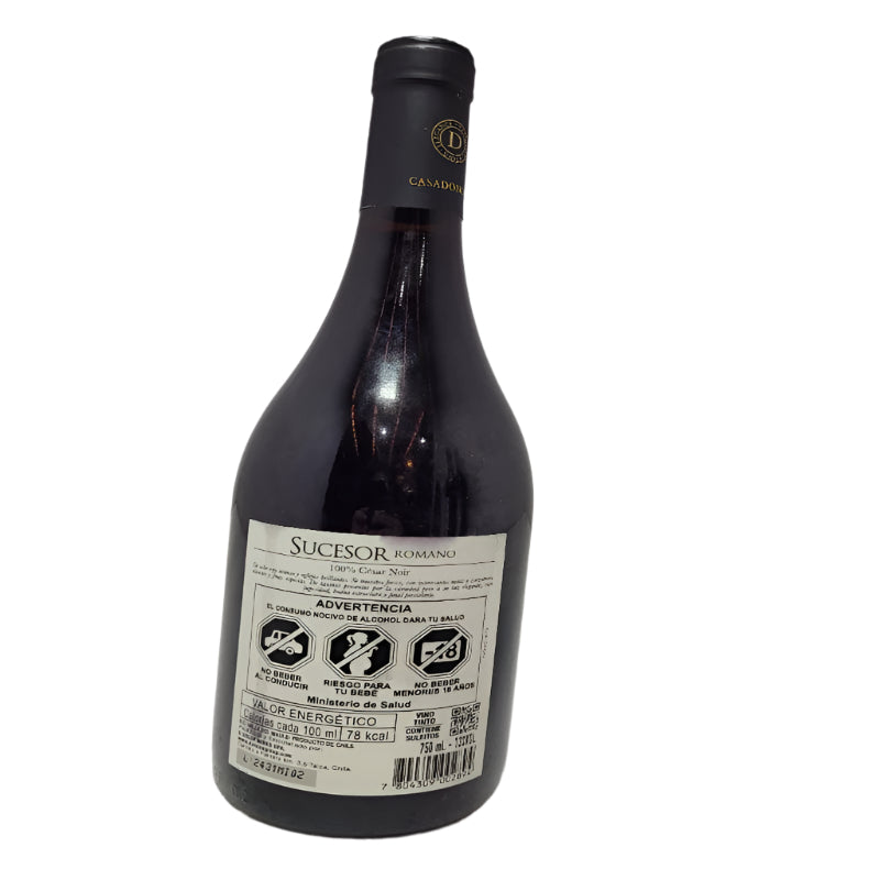 Vino Limited Releasesucesor Romano Casa Donoso Cesar Noir Valle Del Maule 750ml 2022