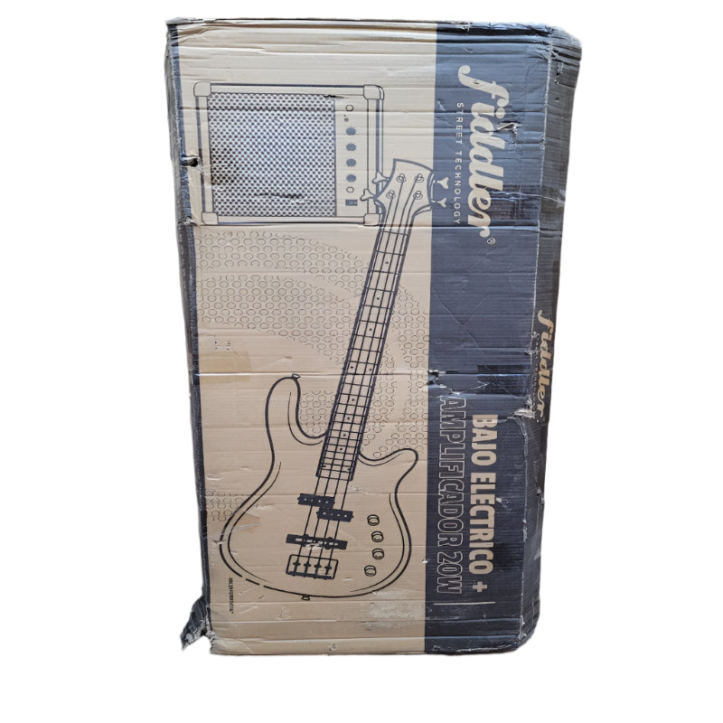 BAJO ELECTRICO + AMPLIFICADOR 20W FIDDLER SUNBURST FD-CBA06S