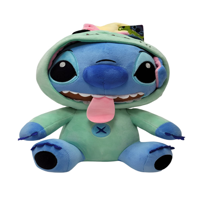 PELUCHE STITCH DISFRAZADO DE SCRUMP DISNEY 32CM CELESTE UNISEX