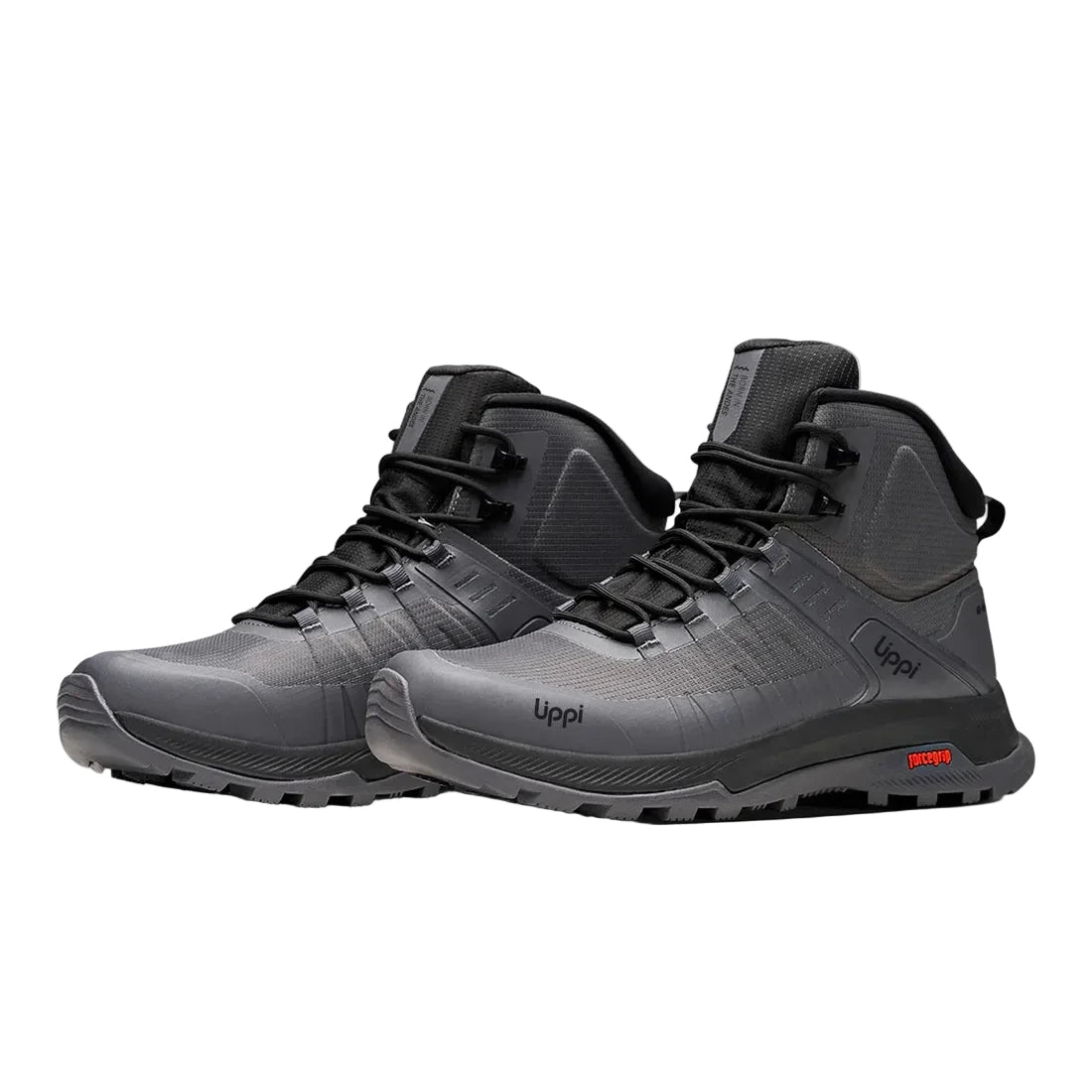 Zapatilla Hombre Lippi Vulcano Iron Stone Mid BDRY Gris Oscuro