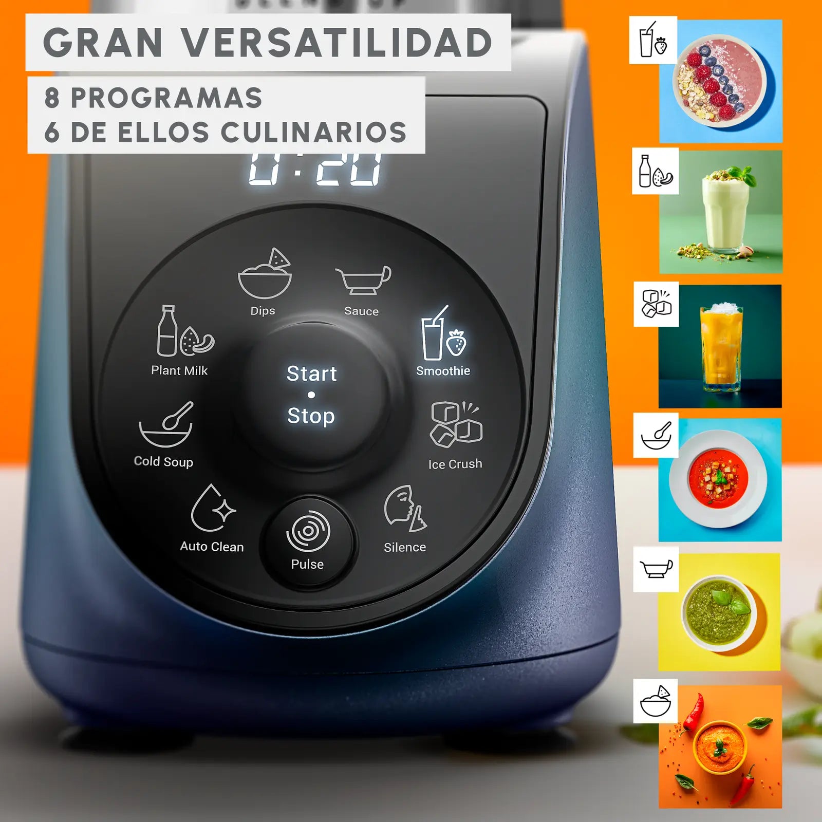 Licuadora Personal Moulinex Blend Up Negro 700+400 Ml