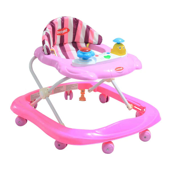 Andador Para Bebe Bebesit Moby 7106 Rosa