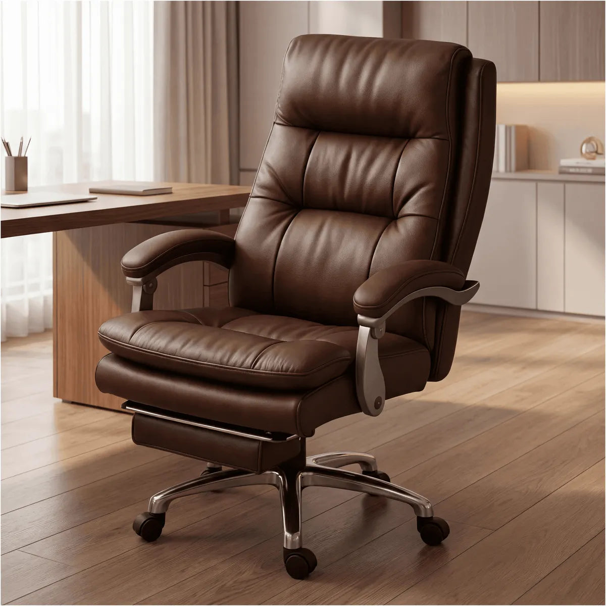 Silla de Oficina Gerencial Homer Design 202 Café