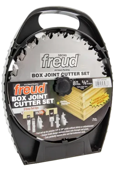 Juego De Cortador De Juntas De Caja De 8" Freud Sbox8