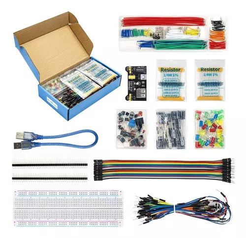 Kit Componentes Electronicos Para Arduino Generico Uno Raspberry Pi