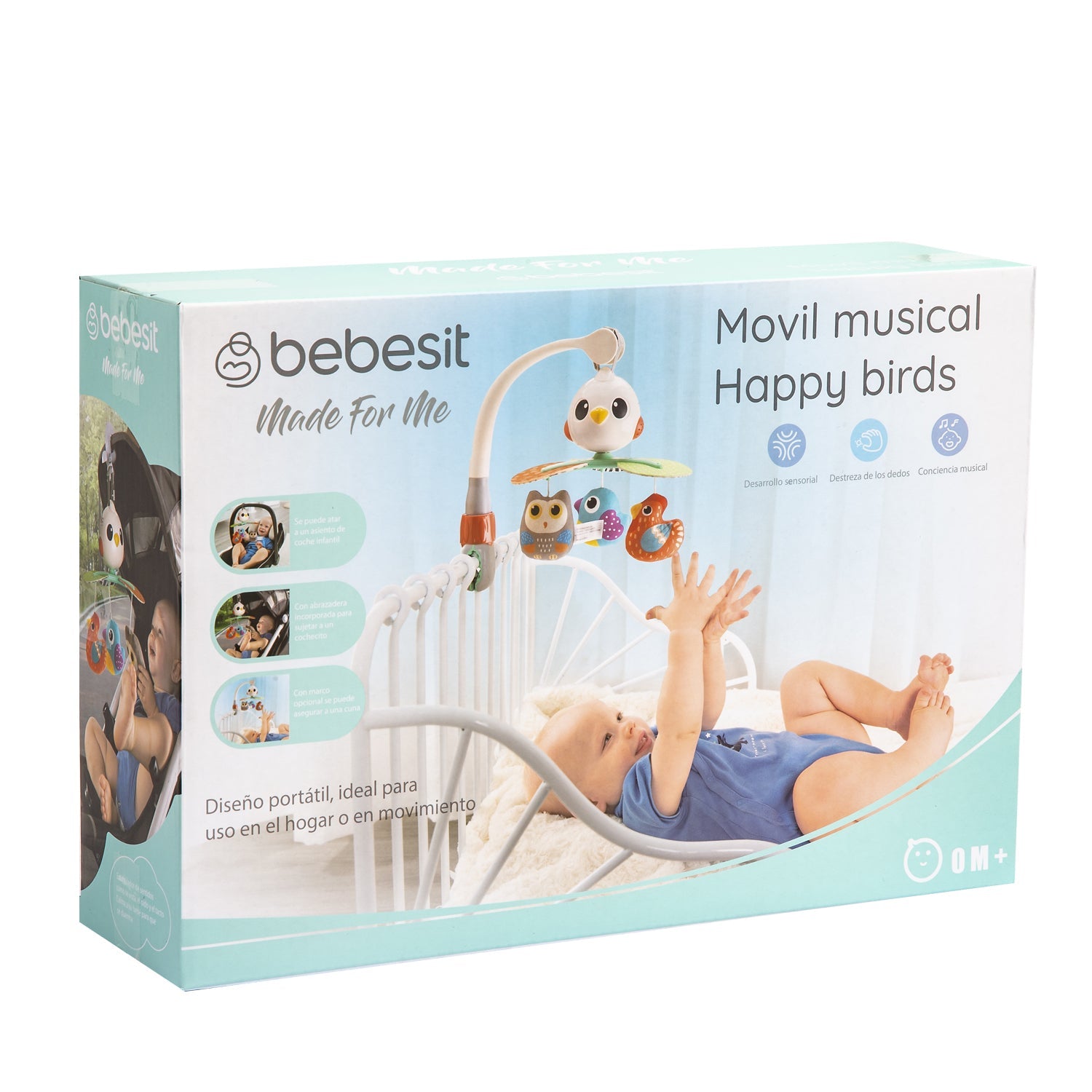 Movil Happy Birds Bebesit Musical 0+