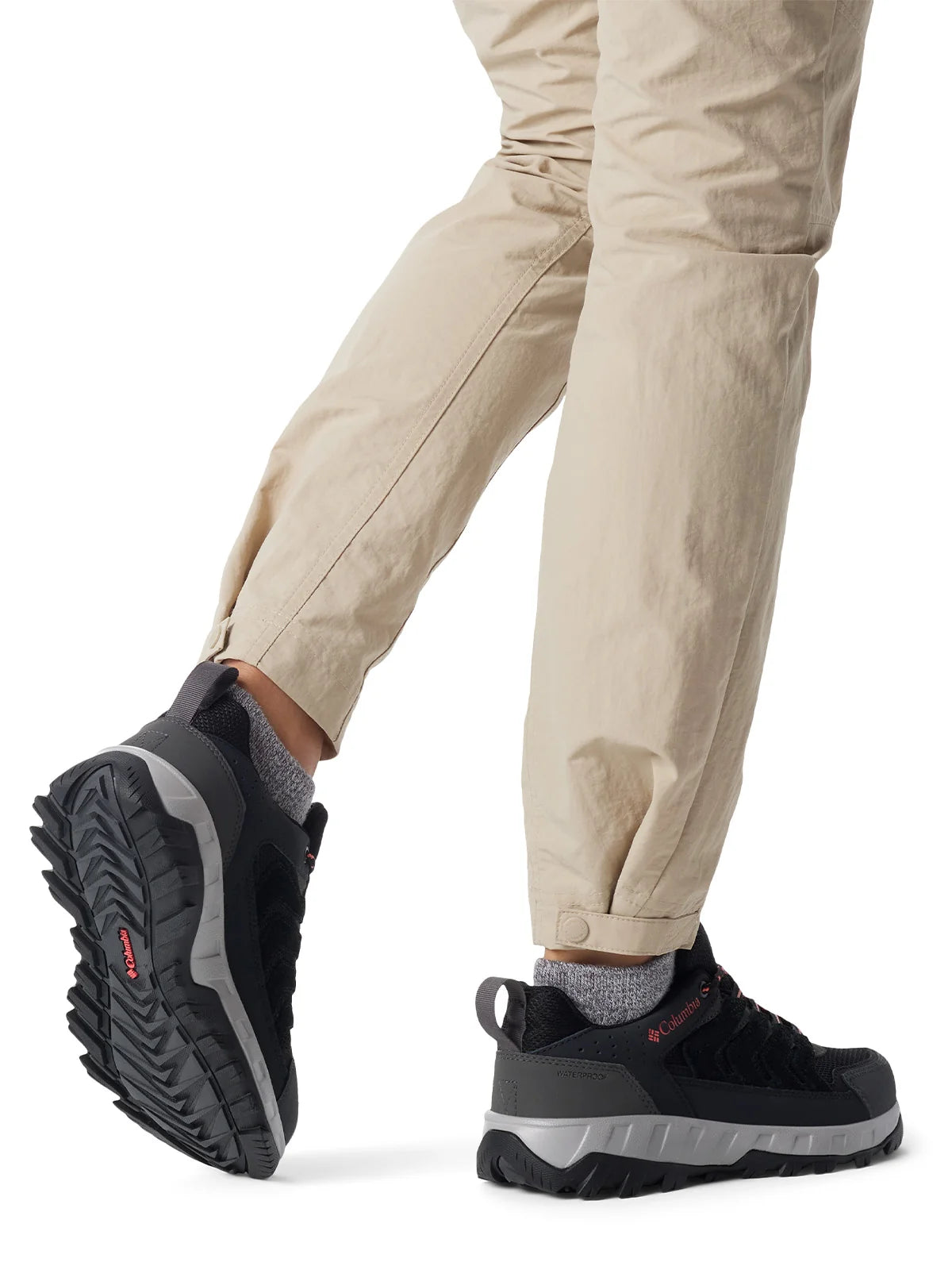 Zapatillas Columbia Strata Trail Low WP – Black/Juicy, EUR 39.5
