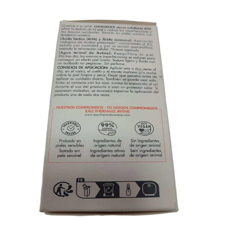 Serum Esfoliante Avene Cleanance Antimarca 30ml