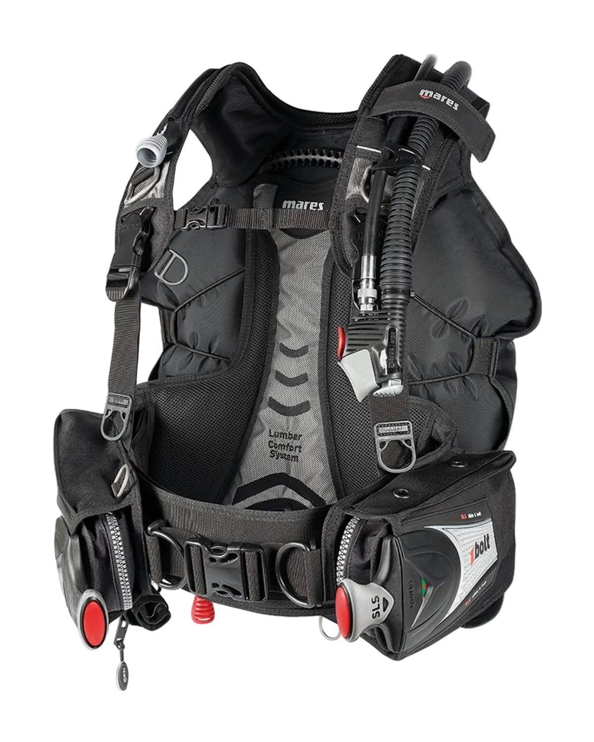 Chaleco de Buceo Mares Bolt SLS, Negro