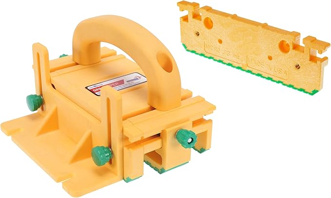 Paquete De Bloque De Empuje 3d Y Pata De 1/4 Micro Jig Gr-100 Amarillo