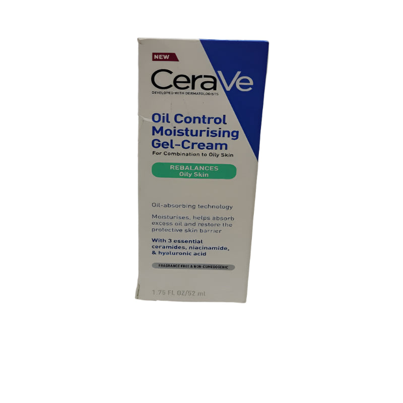 Gel - Crema  Hidratante Cerave Reequilibra La Piel  Grasa 52 Ml