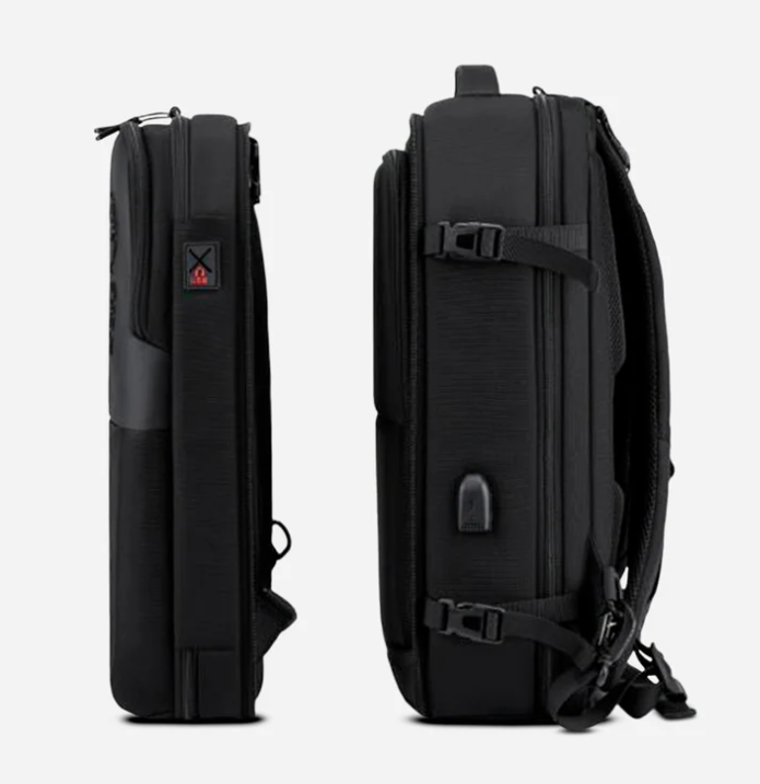 Mochila Travel And Business Arctic Hunter B00382 Black 48x21x33cm 33 Lts Aprox