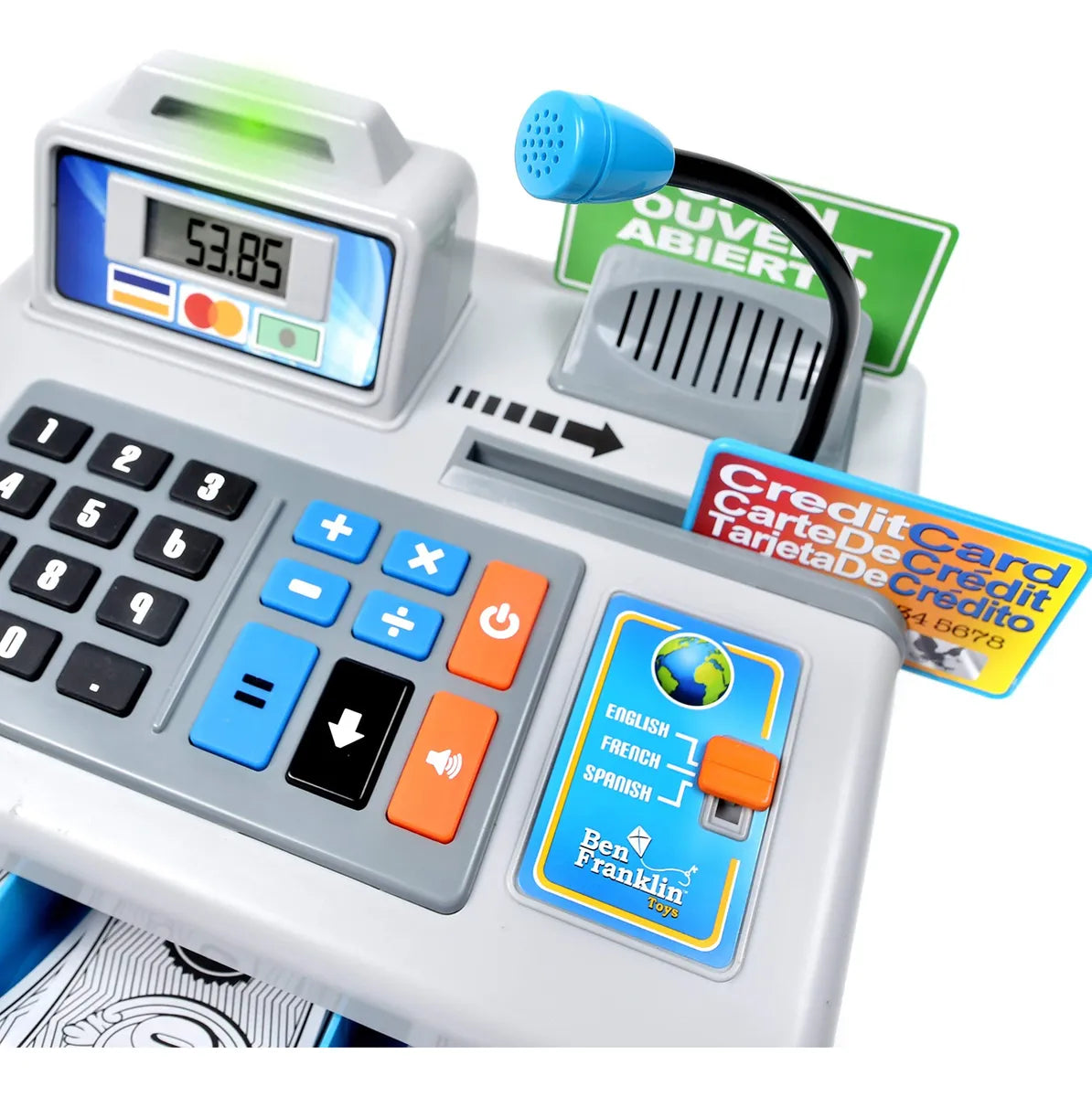 Caja Registradora  De Juguete Con Sonido Dr Stem Toys