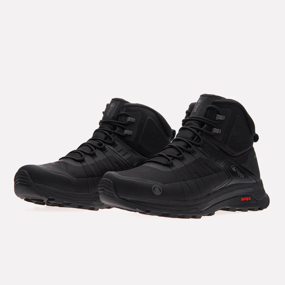 Botin Lippi Vulcano Iron Stone Mid B-Dry Negro 41 Masculino