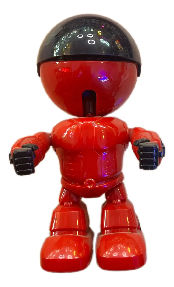 Mini Cámara Robot Wifi Genérico Espía Vigilancia Remota Rojo