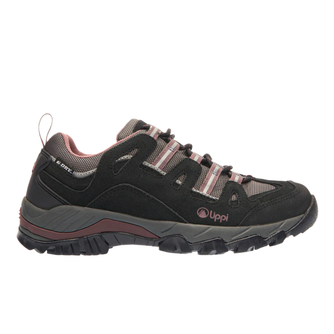 Zapatillas Lippi Puelo Cs Low Negro Uva 37 Femenino