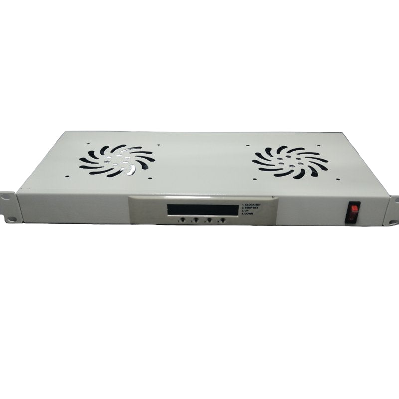 Unidad De Ventilacion De 19" Para Armarios De Rack Con Termostato Y 2 Ventiladores Digitus Tn-19-Fan-2-V