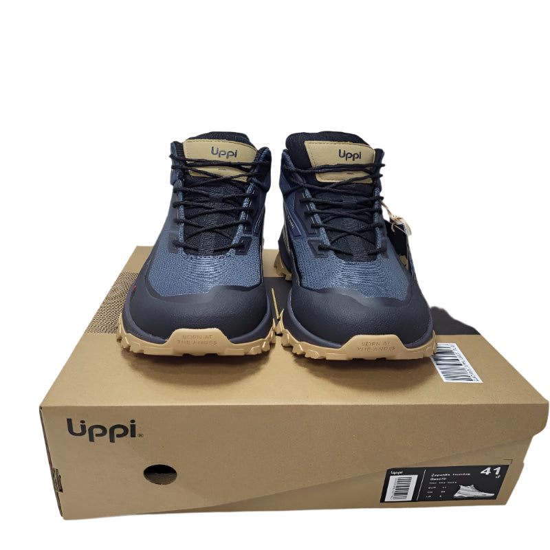 Zapatilla Lippi Basalto Azul Noche 41 Masculino