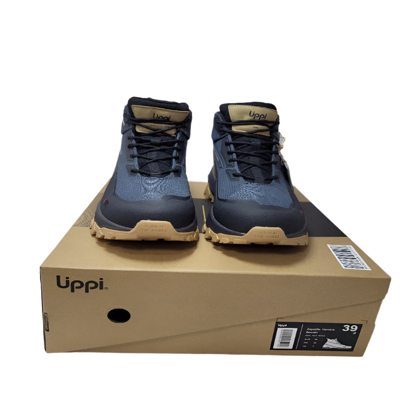 Zapatilla Lippi Basalto Azul Noche 39 Masculino