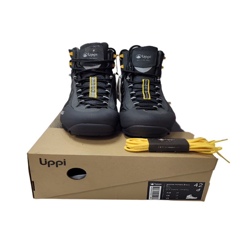 Botin / Amarillo 42 Masculino Lippi Bravo Evo Gris Osc