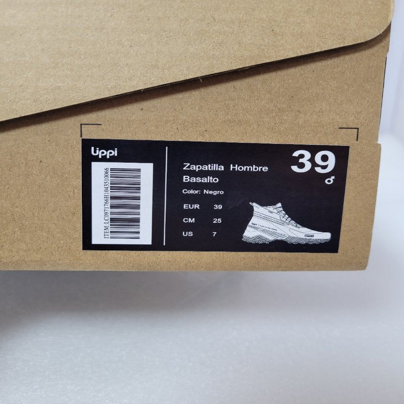 Zapatilla Lippi Basalto Negro 39 Masculino