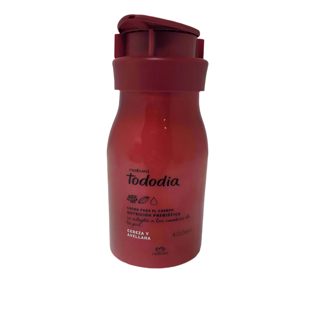 Crema Para El Cuerpo Natura Tododia / Cereza Y Avellana 400 Ml