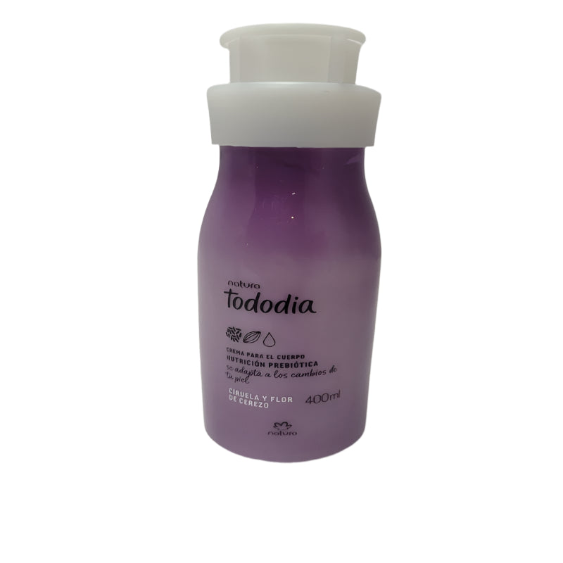 Crema Para El Cuerpo Natura Tododia Ciruela Y Flor De Cerezo 400ml Femenino