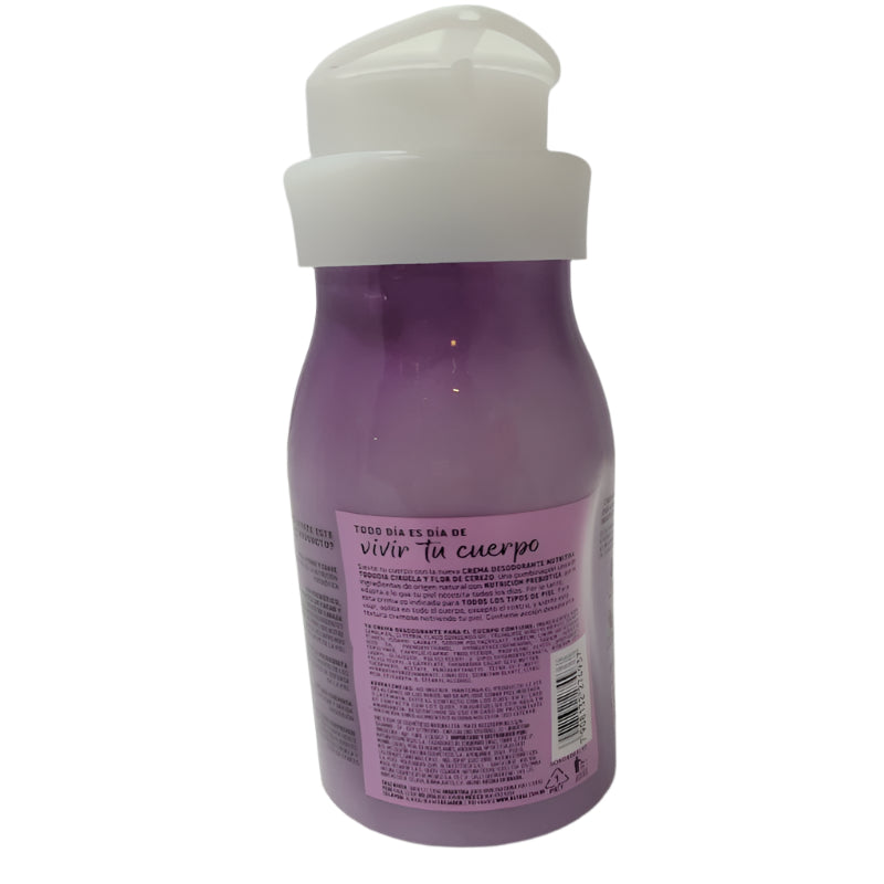 Crema Para El Cuerpo Natura Tododia Ciruela Y Flor De Cerezo 400ml Femenino