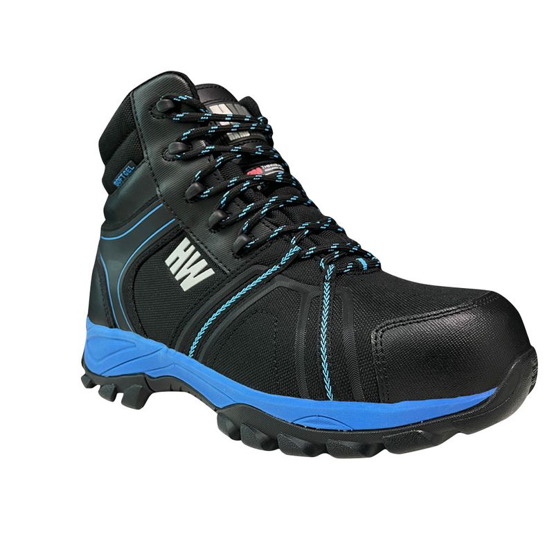Botín de Seguridad Hardwork Bering High Negro Talla 42 para Hombre