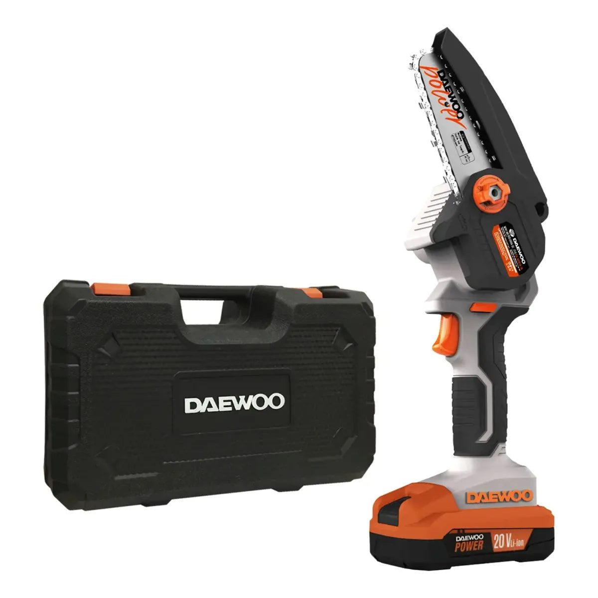 Mini Motosierra Inalámbrica Litio DAEWOO DALMCH20-1K