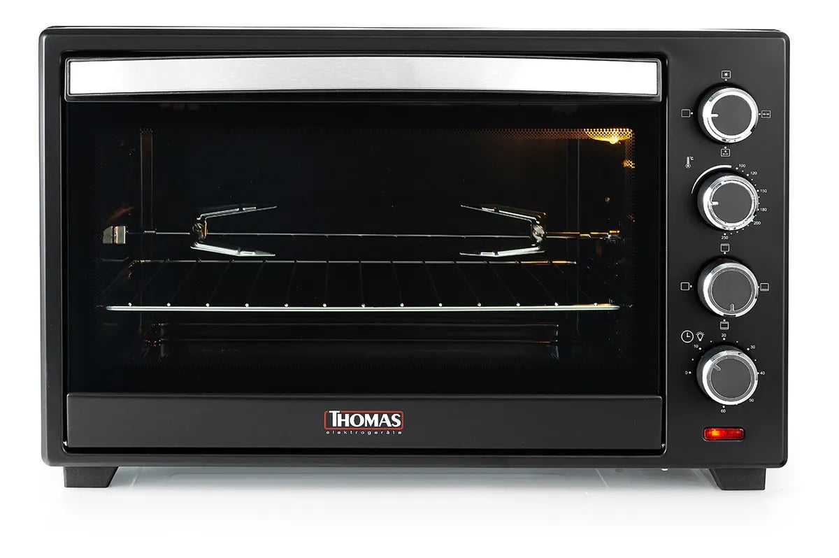 Horno Eléctrico Thomas Th-48n Negro 48 litros