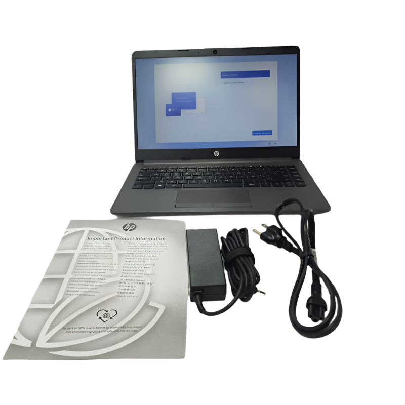 Notebook Hp 245 G9 Sivler Cpu: Amd Ryzen 3 3250u / Ram: 8gb / Ssd: 256 Gb