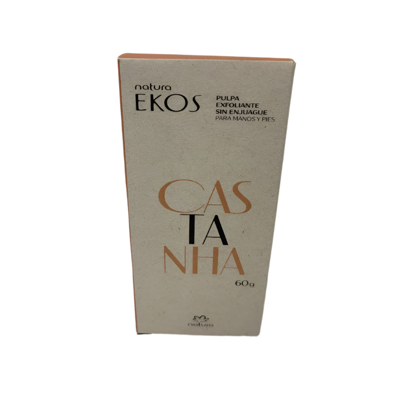Pulpa Exfoliante Para Manos Y Pies Natura Ekos Castana 60gr Unisex