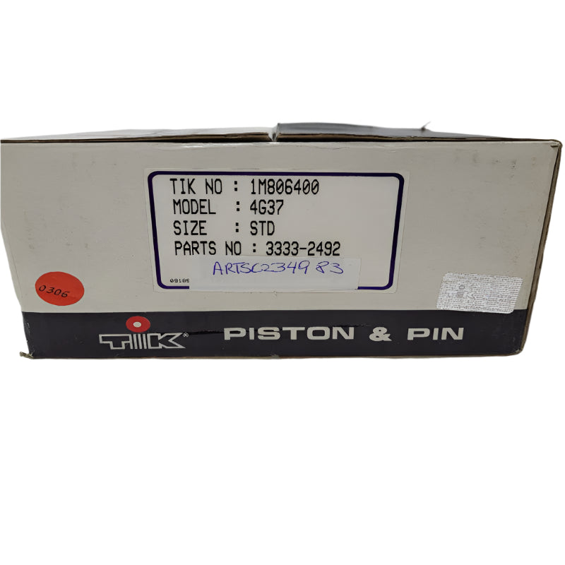 Juego 4 Pistones Std 1.8 4g37be32a 1987 A1992 Tik Mitsubishi Galant