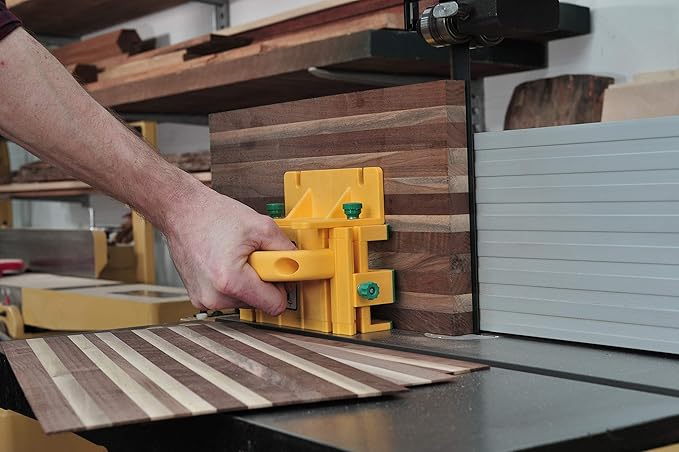 Paquete De Bloque De Empuje 3d Y Pata De 1/4 Micro Jig Gr-100 Amarillo