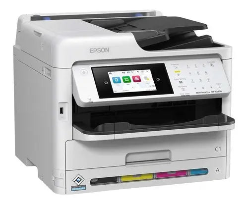 Impresora Multifuncional Tinta Continua WiFi Direct Epson Pro WF-C5810 Blanco
