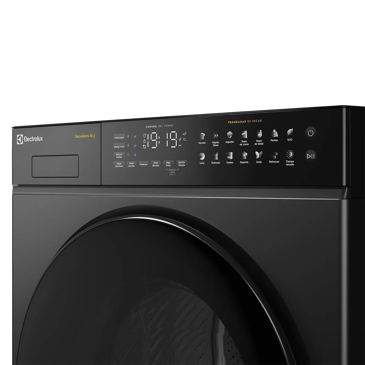 Secadora de Ropa Carga Frontal Electrolux ETDHP8SZ 8 kg, Onix