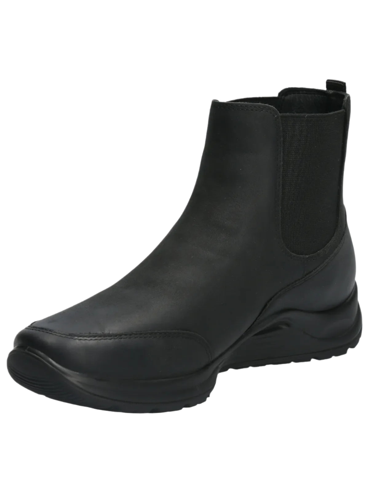 Botin Cuero Hush Puppies Coley Negro 36 Femenino